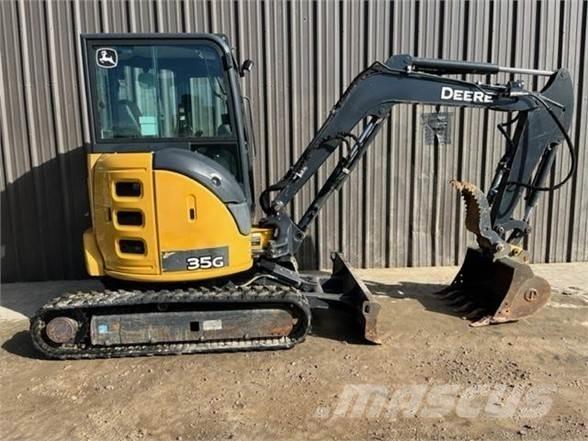 John Deere 35G Εκσκαφάκι (διαβολάκι) < 7t