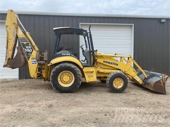 Komatsu WB140 Εκσκαφείς Φορτωτές τύπου JCB