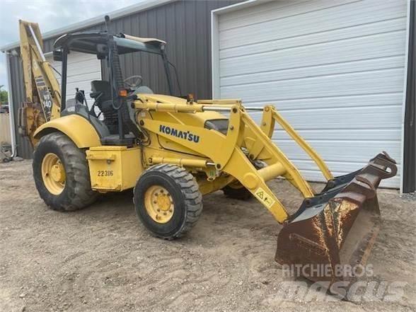 Komatsu WB140 Εκσκαφείς Φορτωτές τύπου JCB