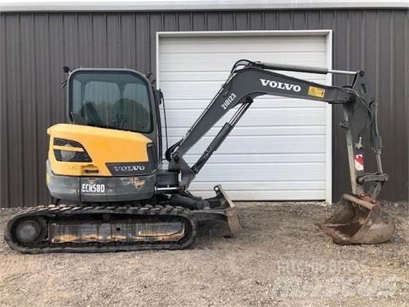 Volvo ECR58D Εκσκαφείς με ερπύστριες