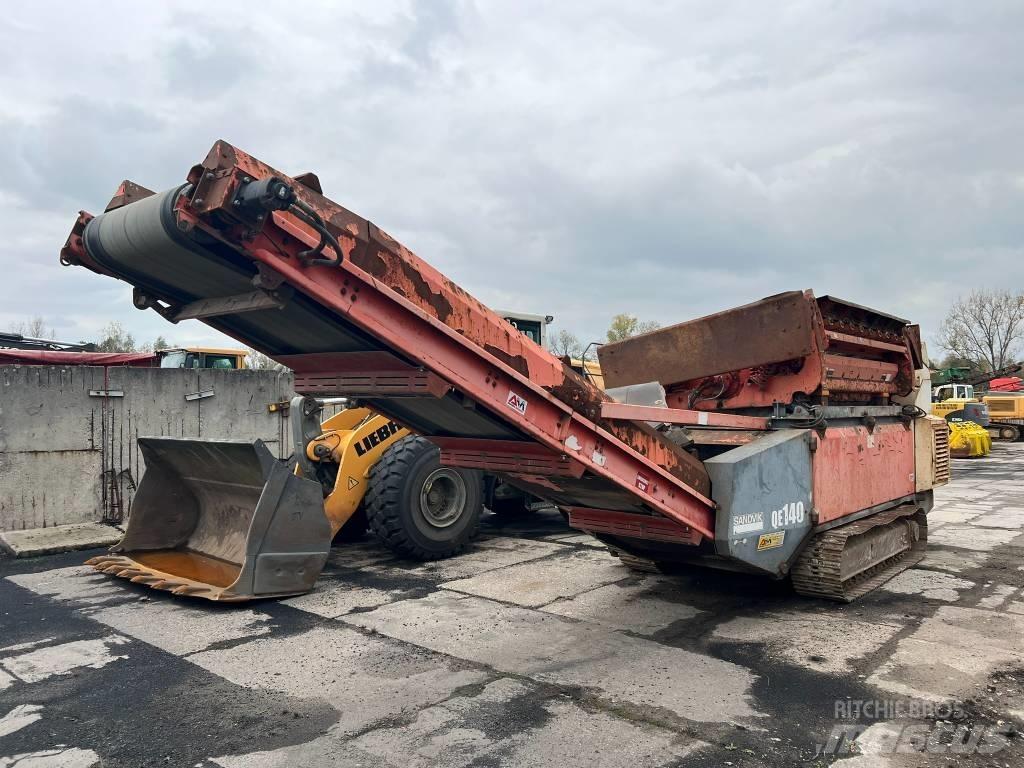 Sandvik QE 140 Μηχανές κοσκινίσματος