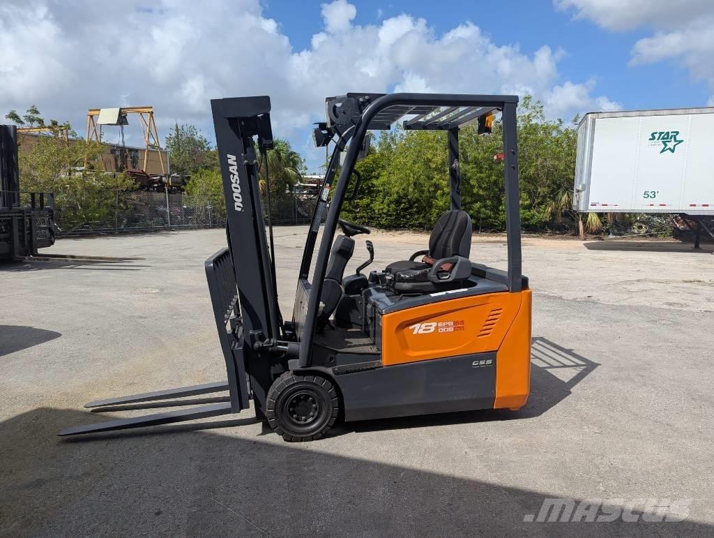 Doosan B 18 T-7 Ηλεκτρικά περονοφόρα ανυψωτικά κλαρκ
