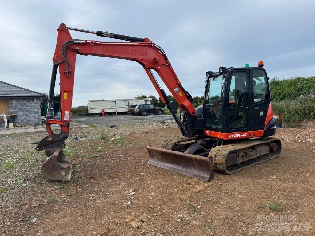 Kubota KX 080-4 Μίνι εκσκαφείς 7t - 12t
