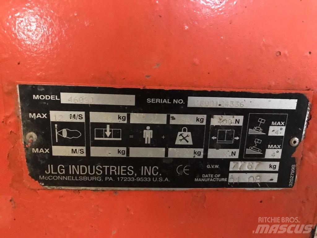 JLG 460 SJ Ανυψωτήρες με τηλεσκοπικό βραχίονα