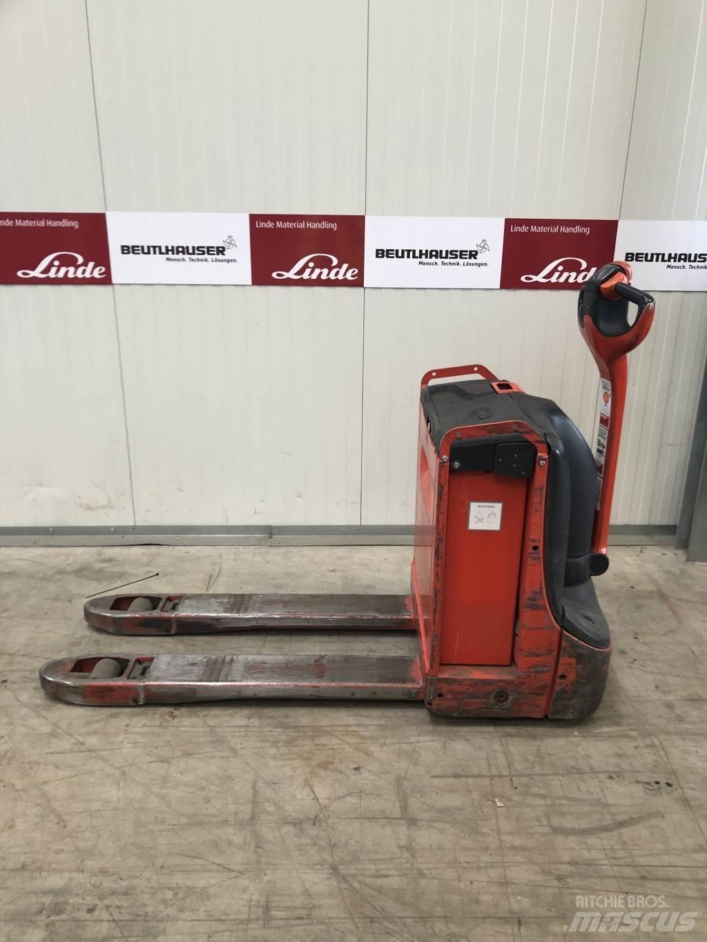 Linde T16 Χειροκίνητο περονοφόρο ανυψωτικό