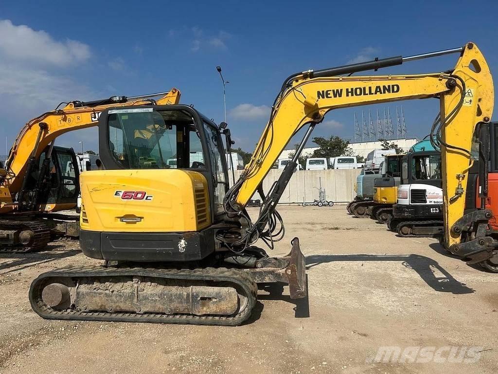 New Holland E60C Εκσκαφάκι (διαβολάκι) < 7t