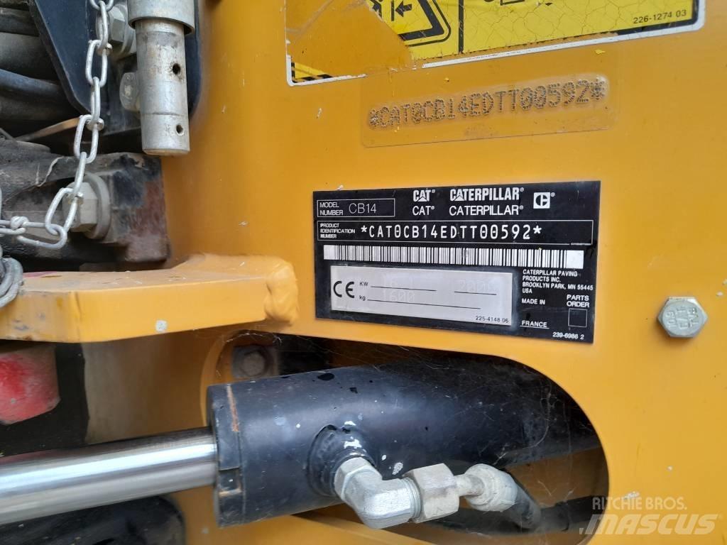 CAT CB 14 Οδοστρωτήρες διπλού κυλίνδρου