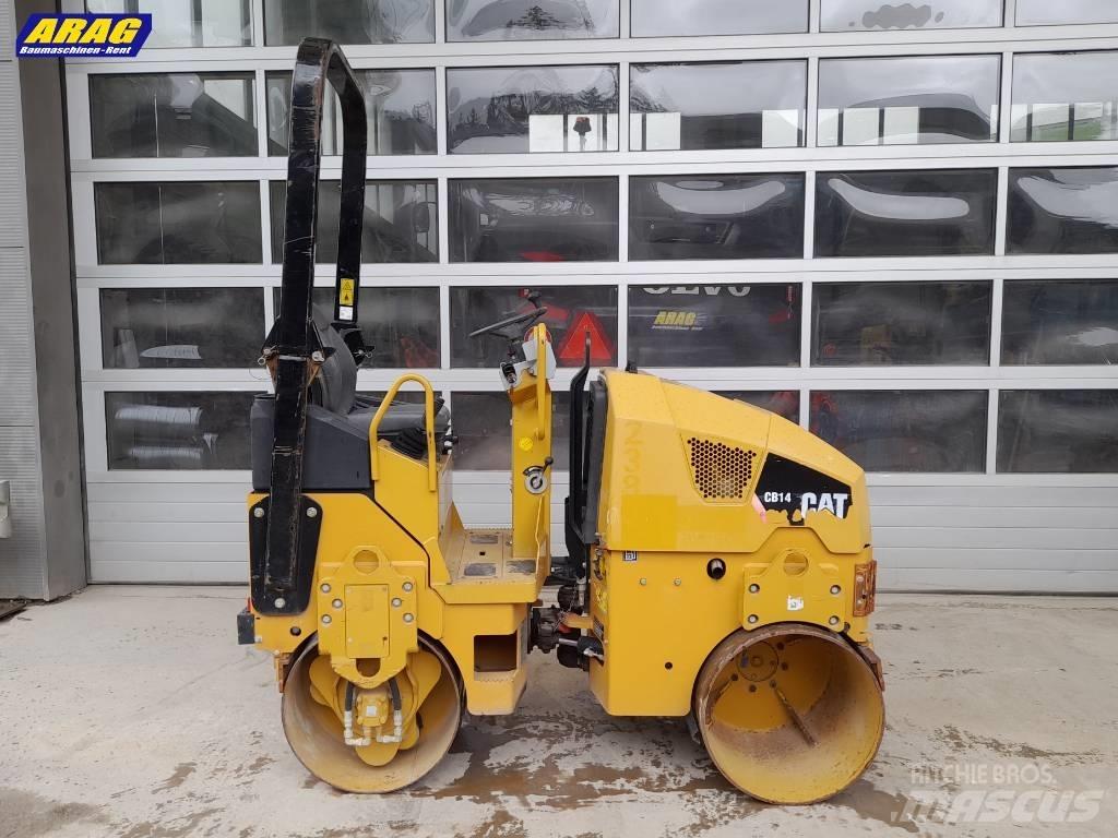 CAT CB 14 Οδοστρωτήρες διπλού κυλίνδρου