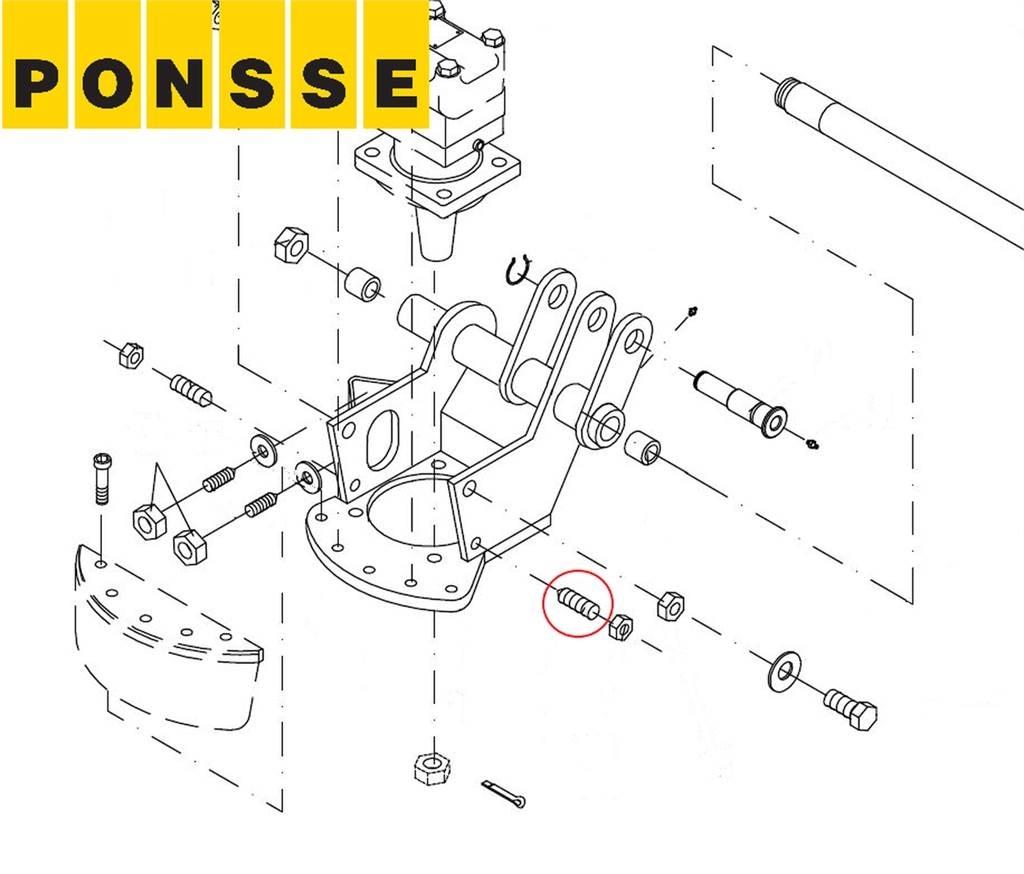 Ponsse 0006853 Γερανοί προωθητικοί