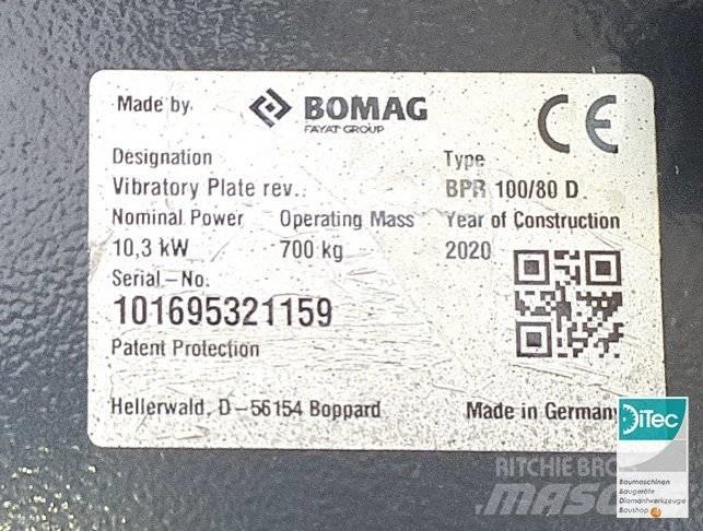 Bomag BPR 100/80 D Επίπεδοι κόπανοι