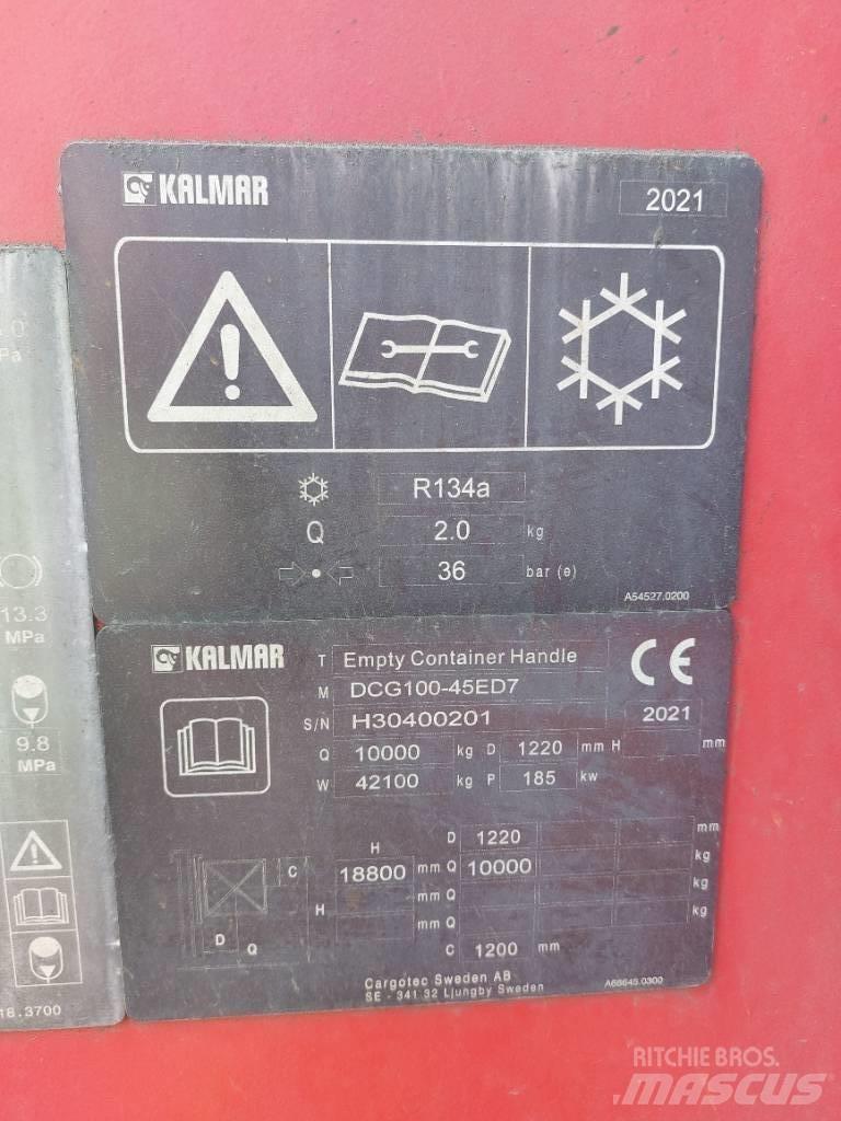 Kalmar DCG100-45ED7 Μηχανές χειρισμού εμπορευματοκιβωτίων