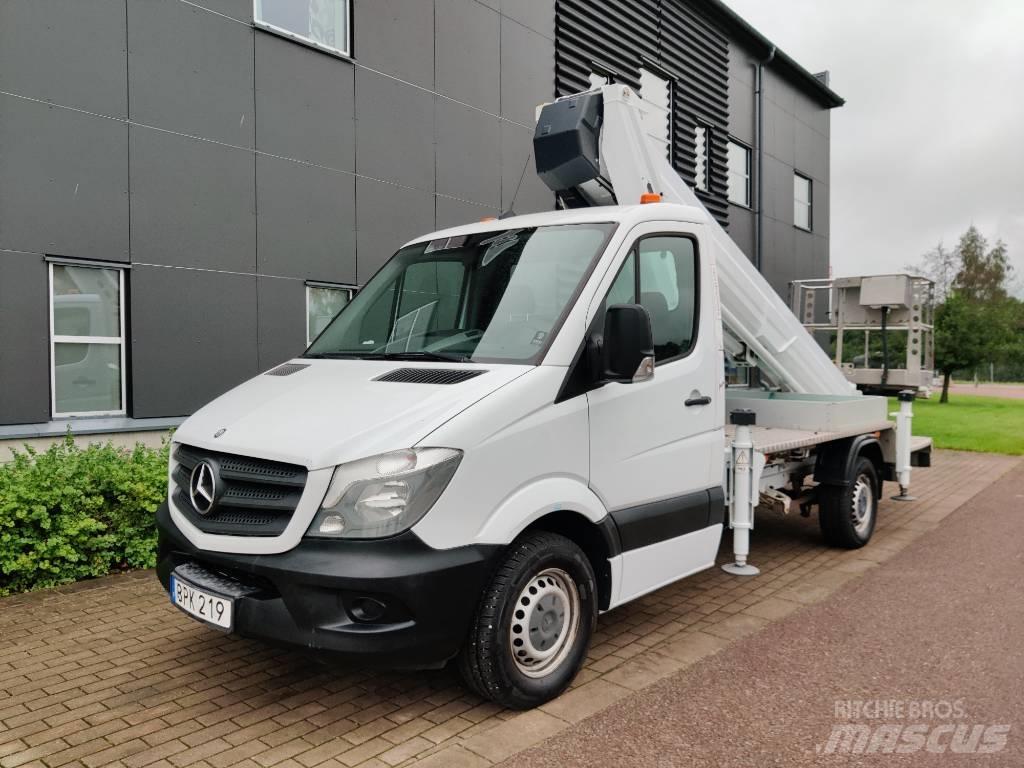 Ruthmann TB 290 Εναέριες πλατφόρμες τοποθετημένες σε φορτηγό