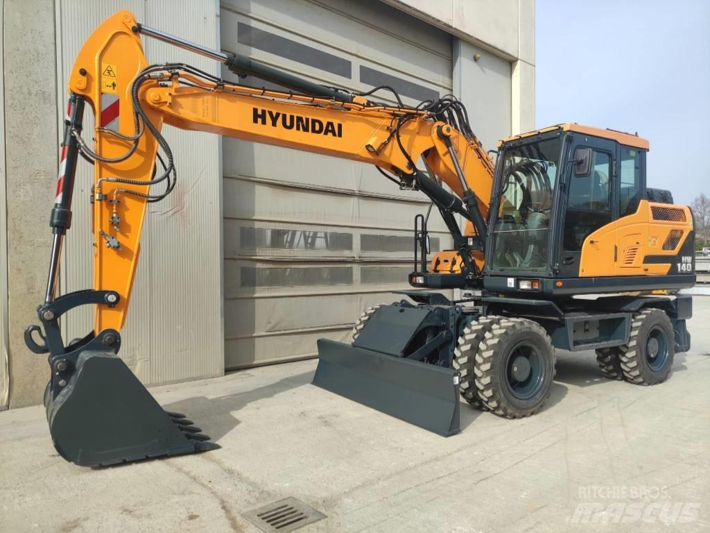 Hyundai HW140 Εκσκαφείς με τροχούς - λάστιχα