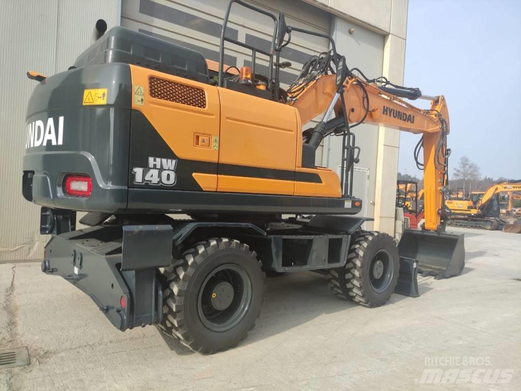 Hyundai HW140 Εκσκαφείς με τροχούς - λάστιχα