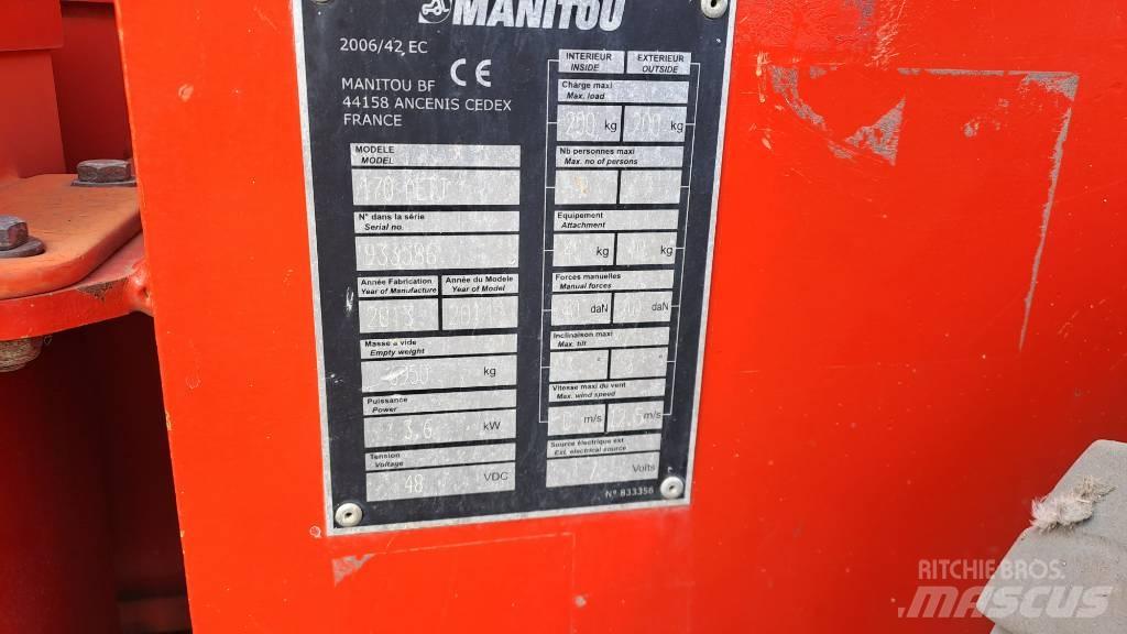 Manitou 170AETJ-L Ανυψωτήρες με αρθρωτό βραχίονα