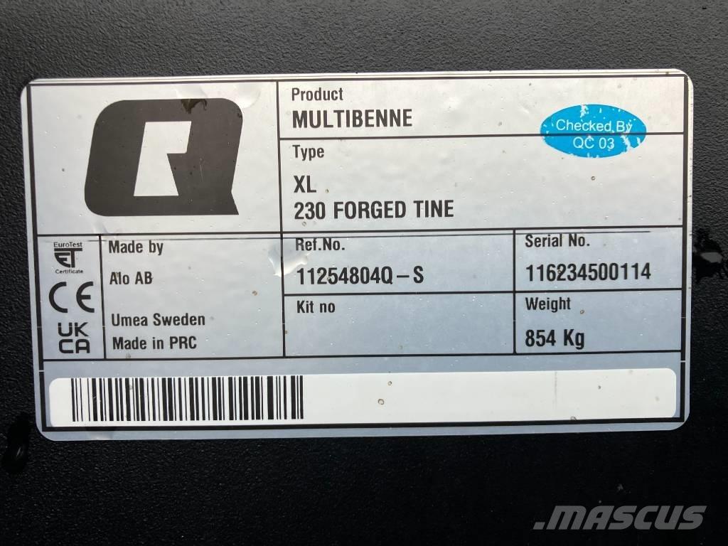 Ålö Multibenne XL Εξαρτήματα εμπρόσθιων φορτωτών