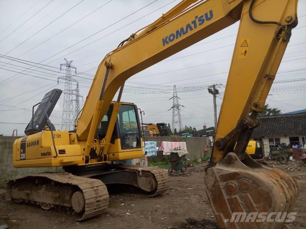 Komatsu pc220-7 Εκσκαφείς με ερπύστριες