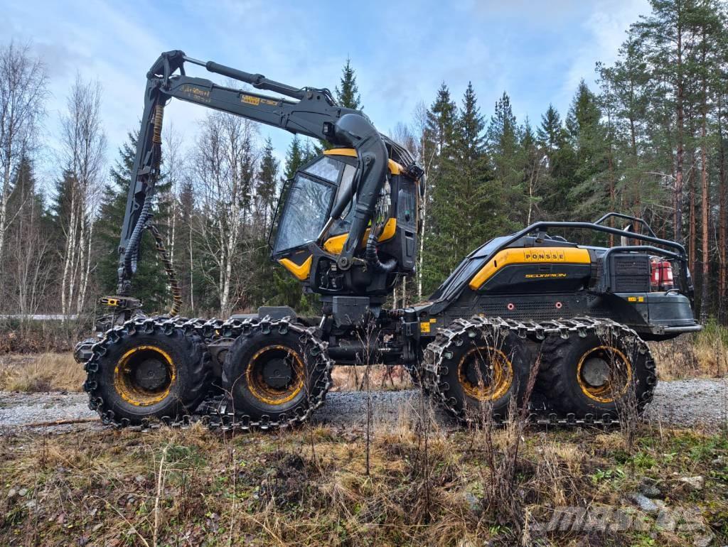 Ponsse Scorpion Θεριζοαλωνιστικές μηχανές