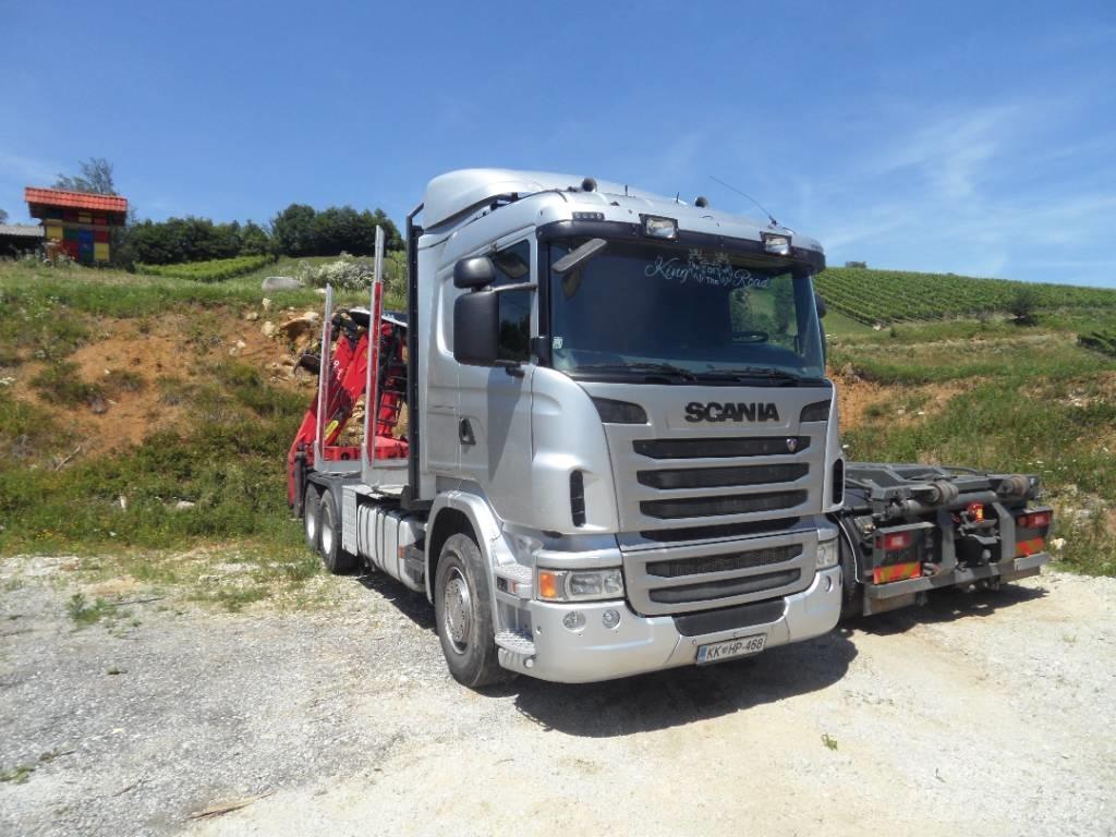 Scania R480 Φορτηγά ξυλείας