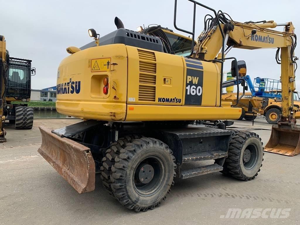 Komatsu PW160-8 Εκσκαφείς με τροχούς - λάστιχα