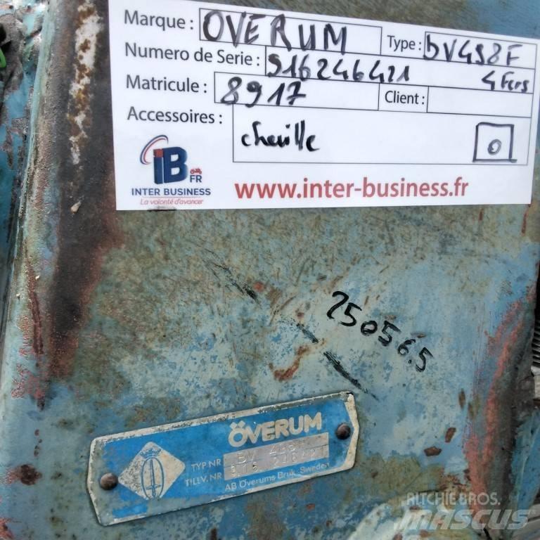 Överum BV 498F Αναστρεφόμενα άροτρα