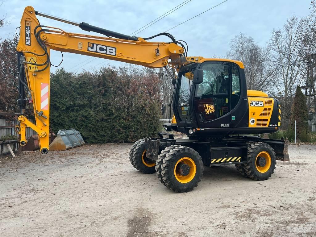 JCB JS 145 W+ TT4i Εκσκαφείς με τροχούς - λάστιχα
