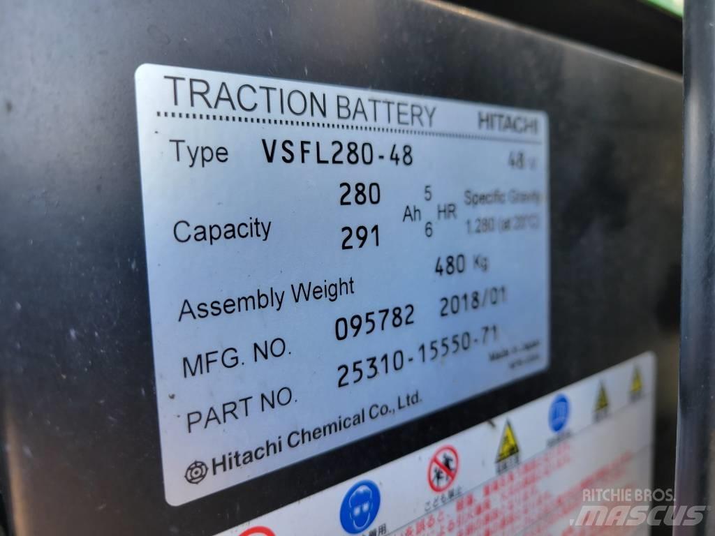 Toyota 8FBRS15 Ηλεκτρικά περονοφόρα ανυψωτικά κλαρκ