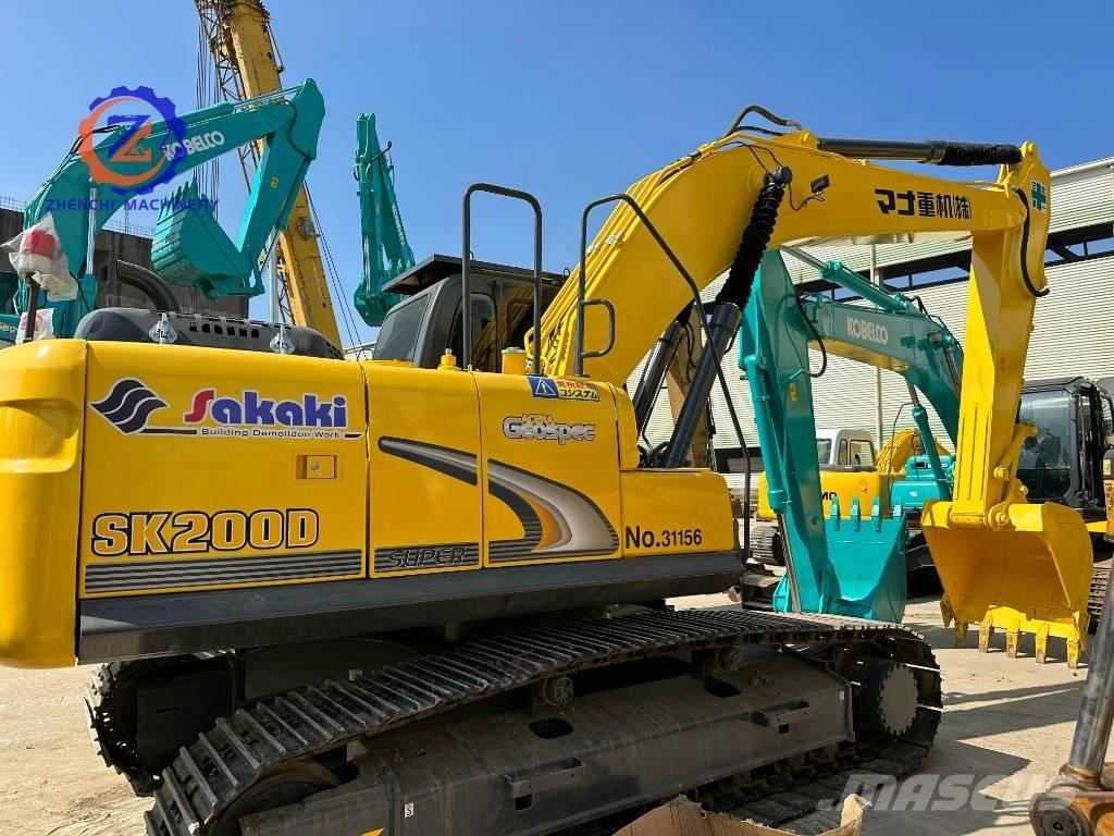 Kobelco SK 200 Εκσκαφείς με ερπύστριες