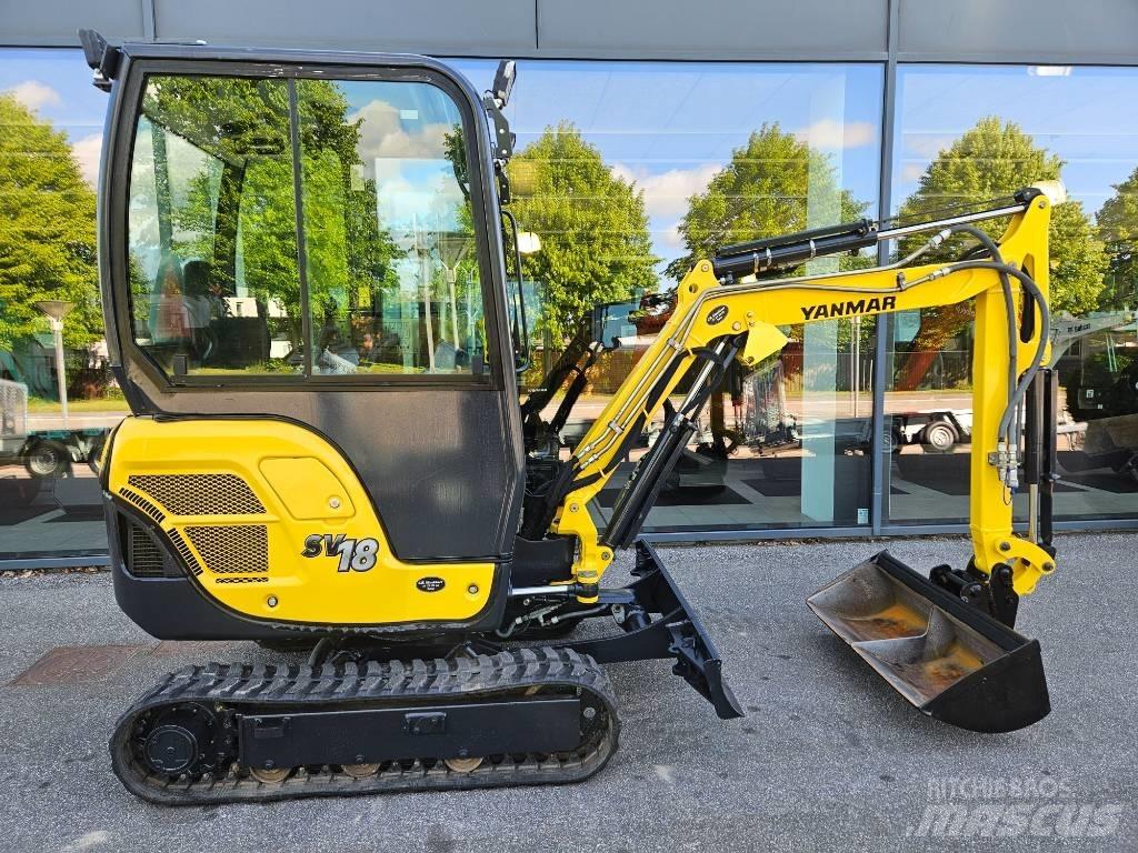 Yanmar SV 18 Εκσκαφάκι (διαβολάκι) < 7t