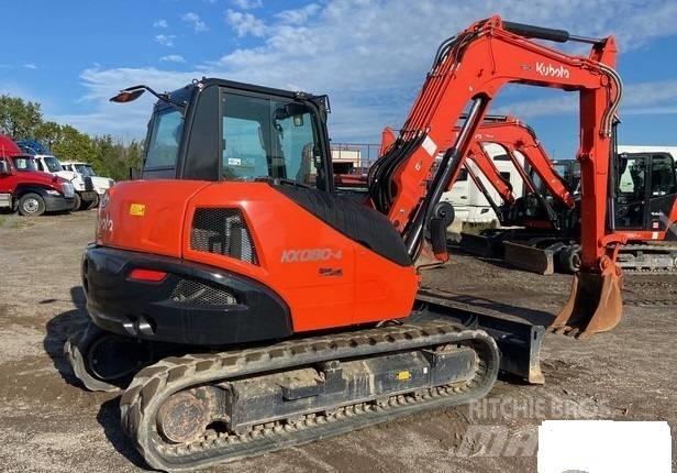 Kubota KX080-4S2 Εκσκαφείς με ερπύστριες
