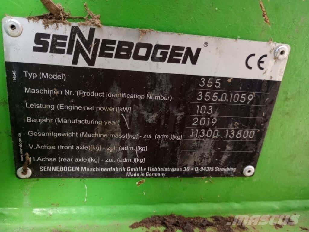 Sennebogen 355E Βιομηχανικά μηχανήματα διαχείρισης αποβλήτων