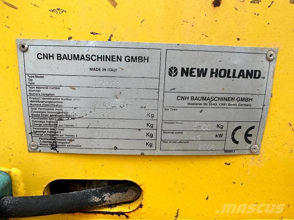New Holland W 70 TC Φορτωτές με λάστιχα (Τροχοφόροι)