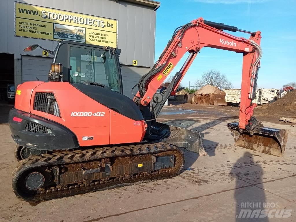 Kubota KX 080 Μίνι εκσκαφείς 7t - 12t