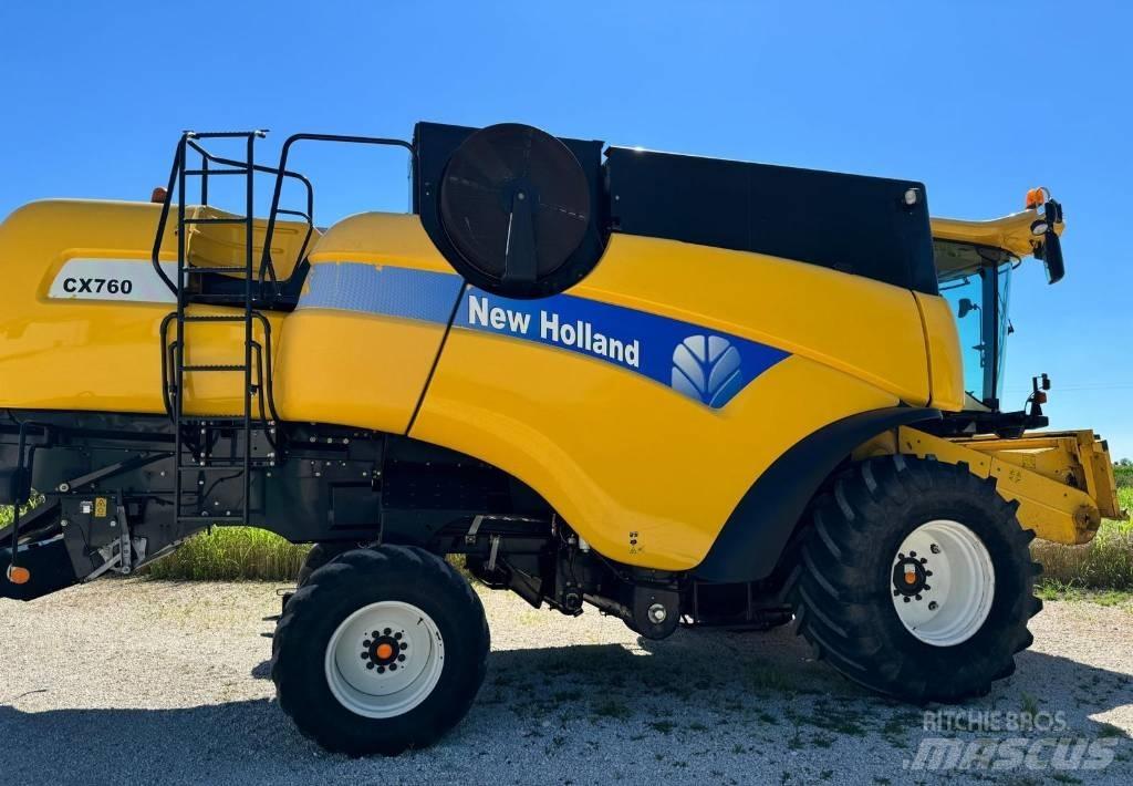 New Holland CX 760 Θεριζοαλωνιστικές μηχανές