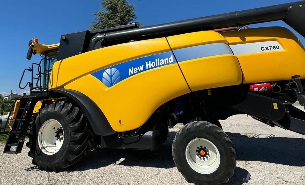 New Holland CX 760 Θεριζοαλωνιστικές μηχανές