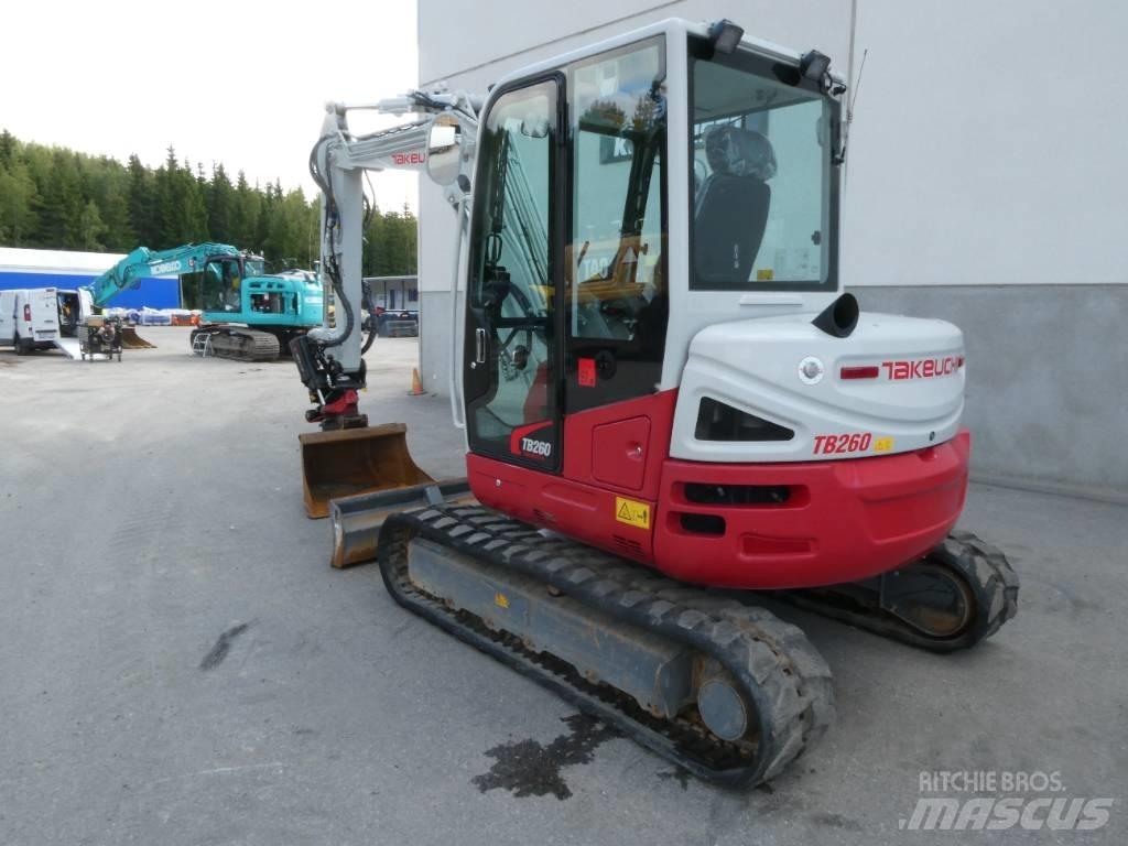 Takeuchi TB260 Εκσκαφάκι (διαβολάκι) < 7t