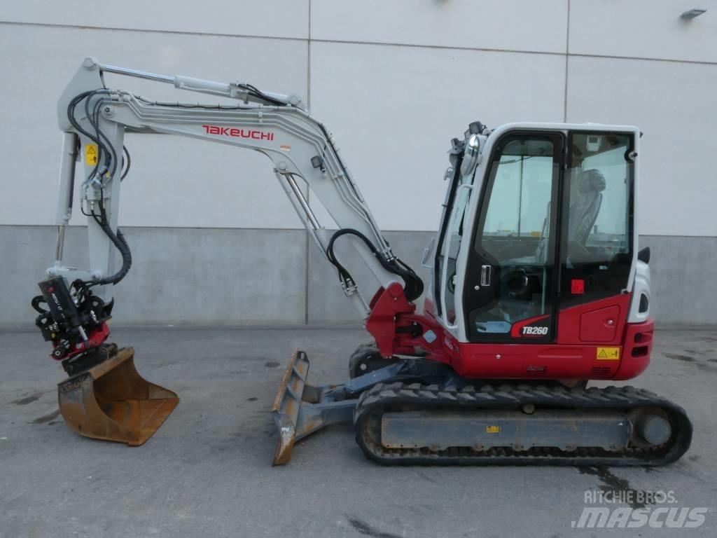 Takeuchi TB260 Εκσκαφάκι (διαβολάκι) < 7t