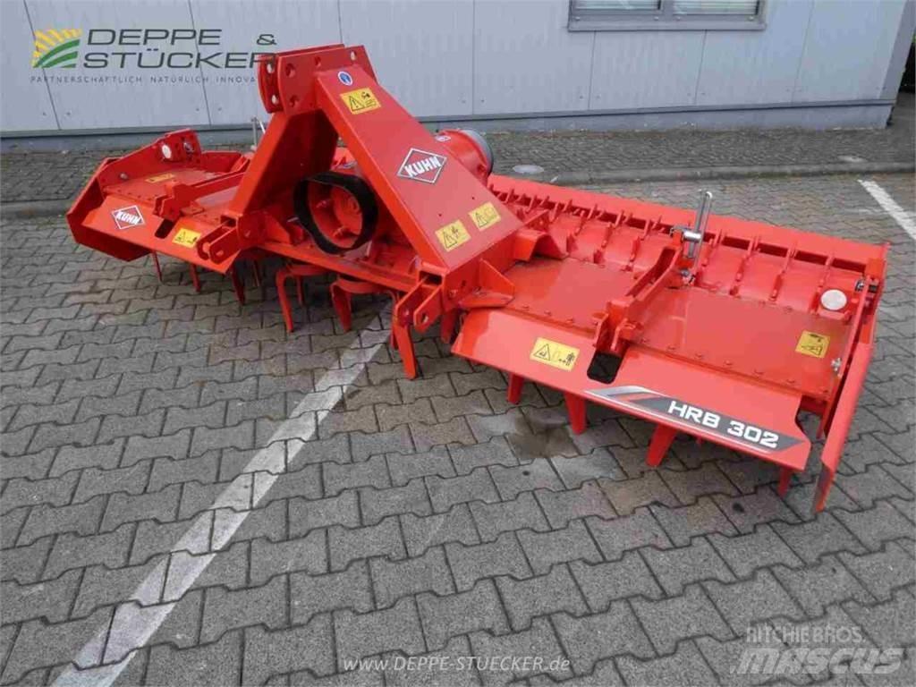 Kuhn HRB 302 D Σβολοκόπτες και περιστροφικά άροτρα