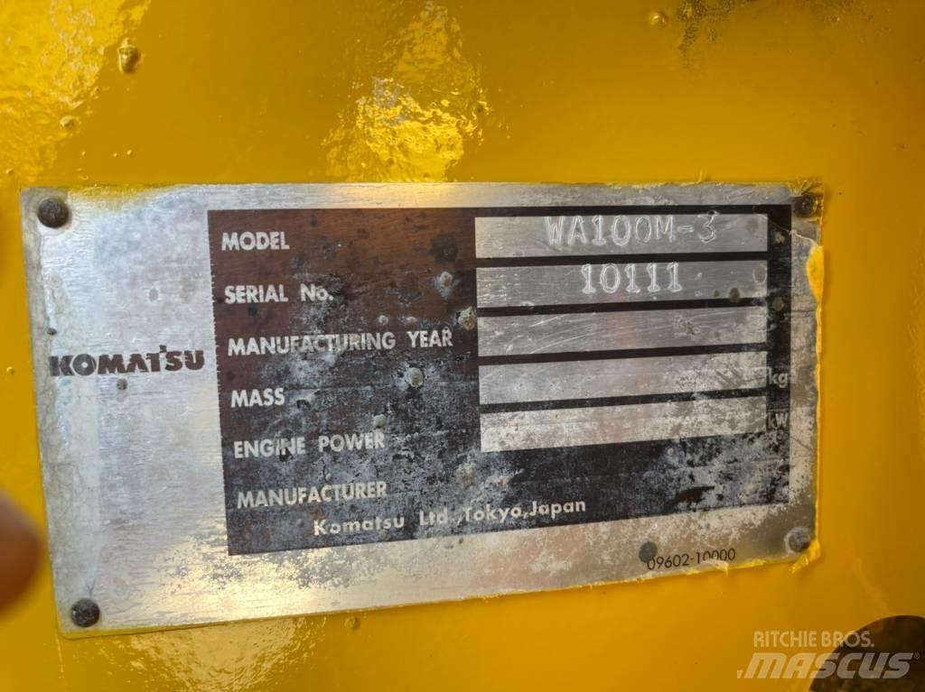Komatsu WA100M-3 Φορτωτές με λάστιχα (Τροχοφόροι)