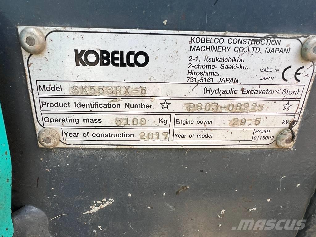 Kobelco SK 55 SRX-6 Εκσκαφάκι (διαβολάκι) < 7t