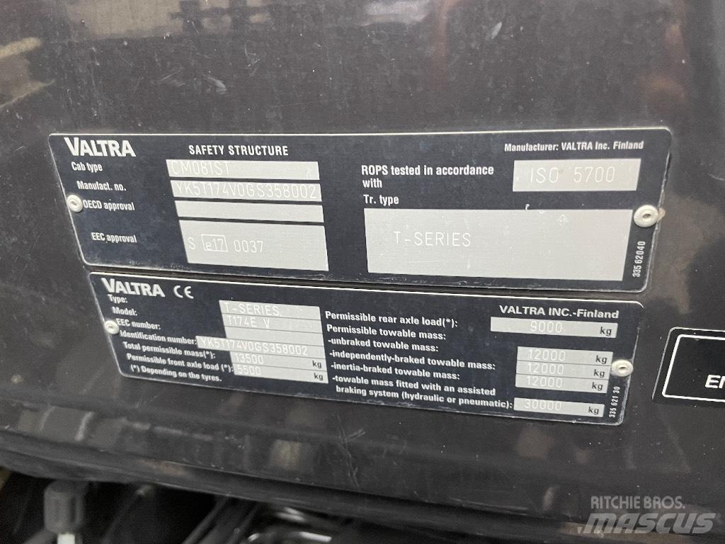 Valtra T 174 Τρακτέρ