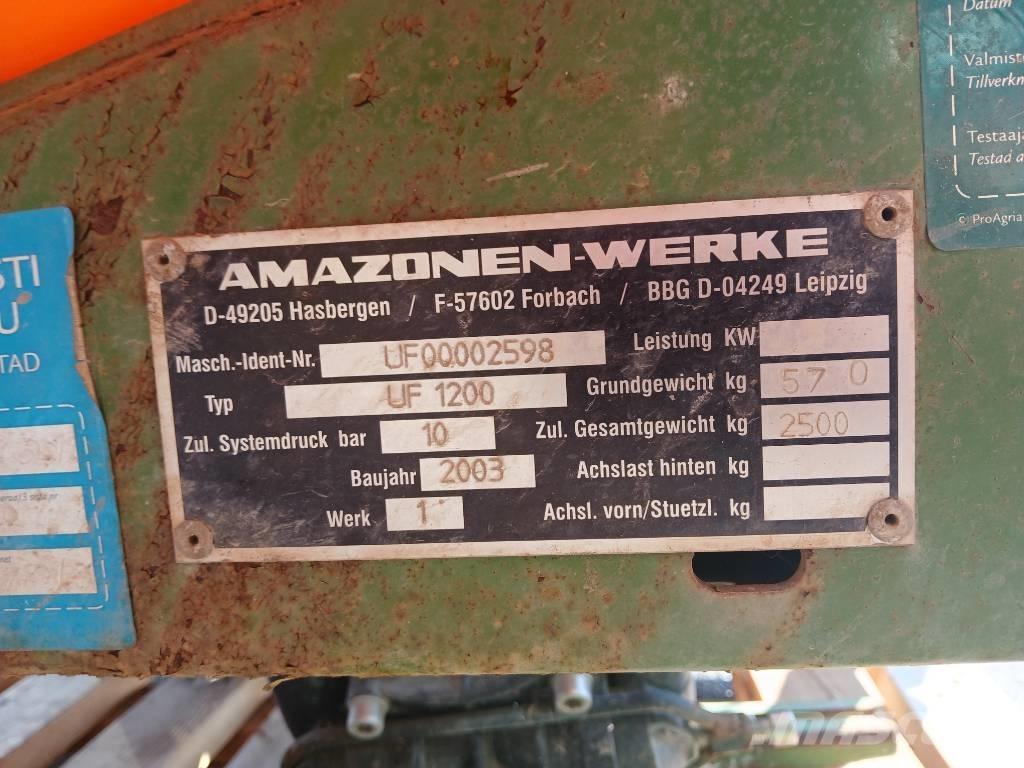 Amazone UF 1200 15m Αναρτώμενα ψεκαστικά
