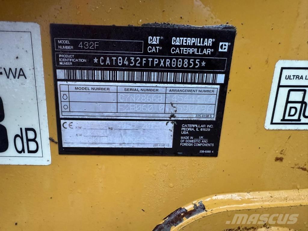 CAT 432 F Εκσκαφείς Φορτωτές τύπου JCB