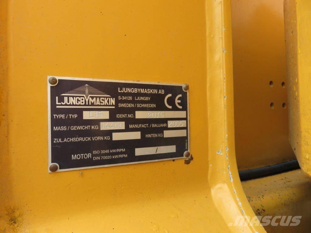 Ljungby L 15 Φορτωτές με λάστιχα (Τροχοφόροι)