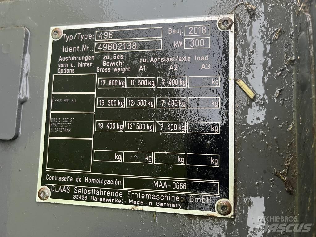 CLAAS Jaguar 840 Μηχανές χορτονομής