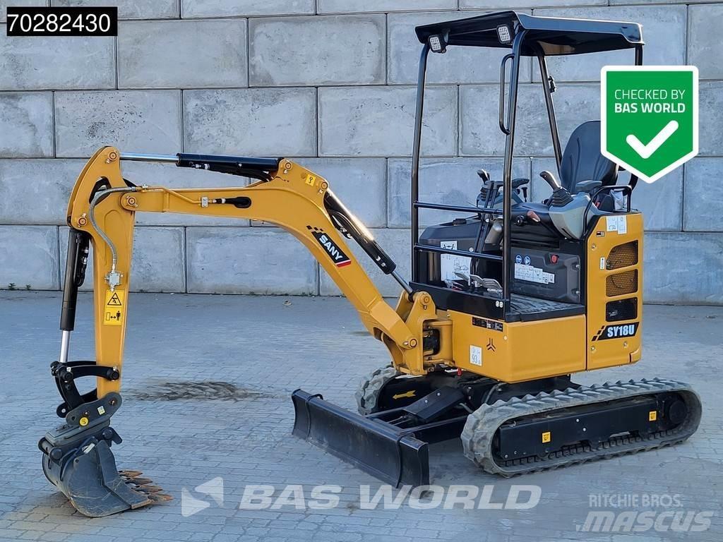 Sany SY18U Εκσκαφάκι (διαβολάκι) < 7t