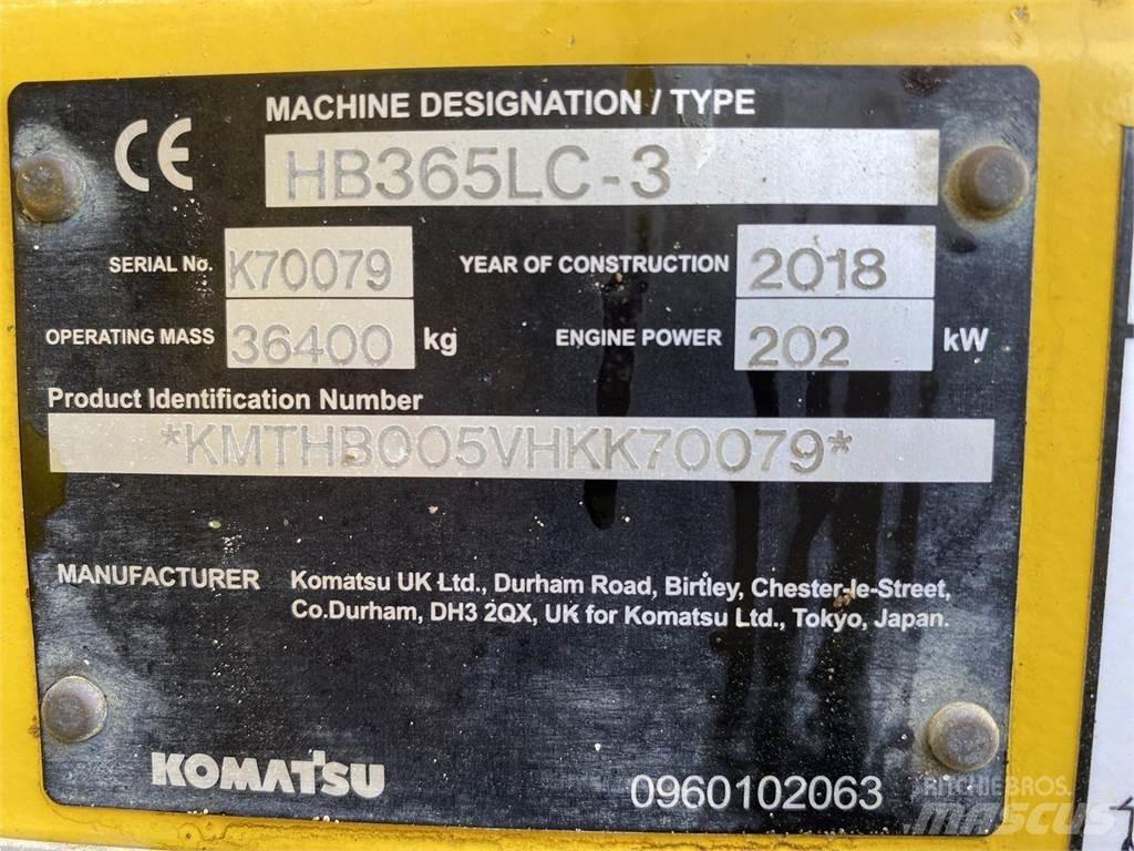 Komatsu HB365LC-3 Εκσκαφείς με ερπύστριες