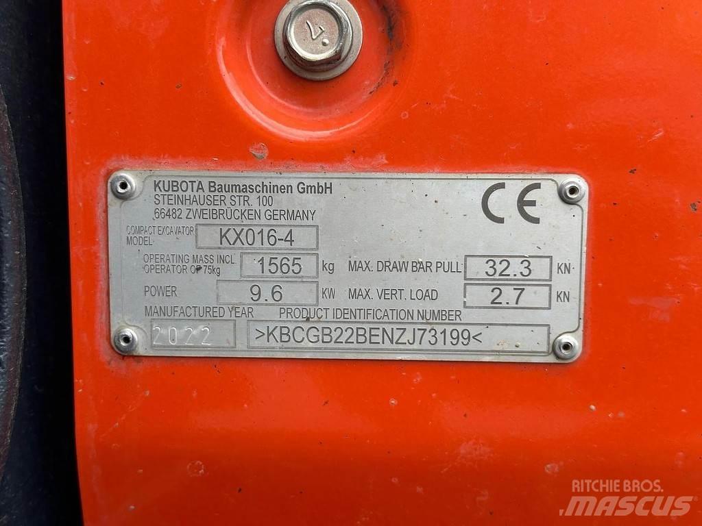 Kubota KX016-4 Εκσκαφάκι (διαβολάκι) < 7t
