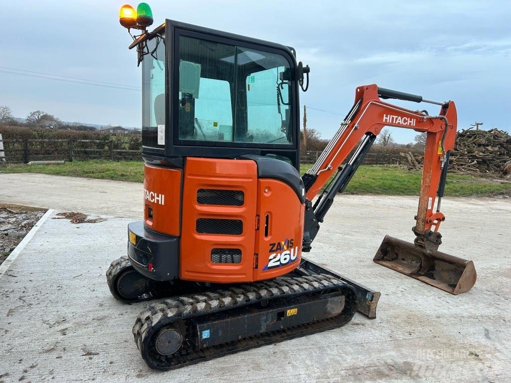 Hitachi ZX 26 U-6 Εκσκαφάκι (διαβολάκι) < 7t