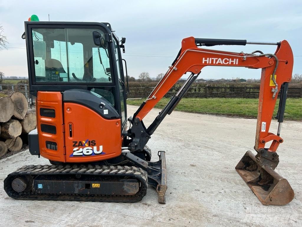 Hitachi ZX 26 U-6 Εκσκαφάκι (διαβολάκι) < 7t